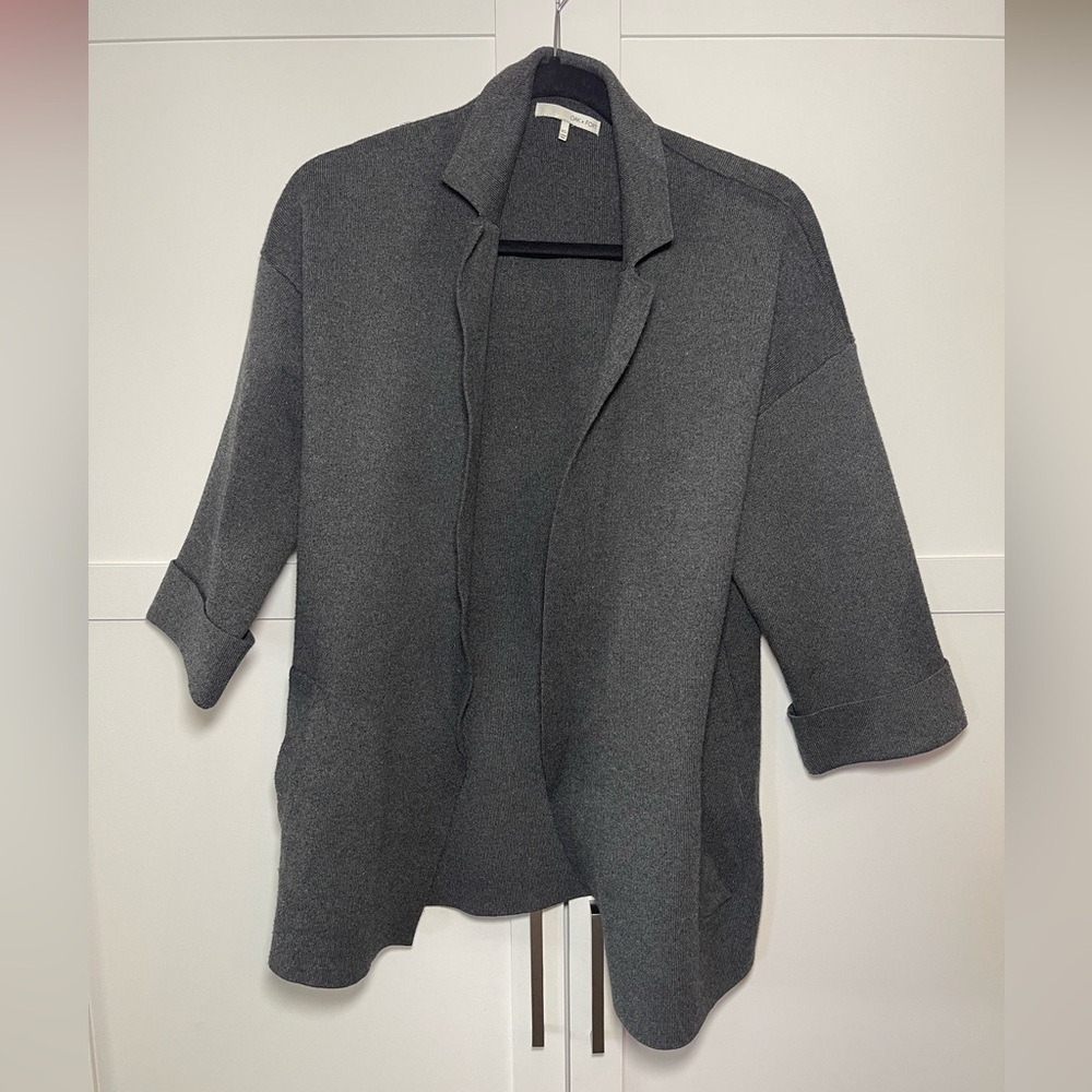 OAK + FORT Charcoal Jacket